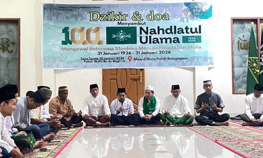 Peringati Satu Abad NU, Warga Nahdliyin Tana Toraja Bersimpuh dalam Doa dan Dzikir