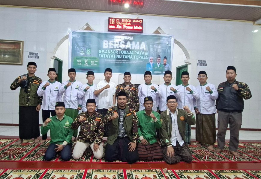 GP Ansor dan Fatayat NU Toraja Gelar Buka Puasa Bersama