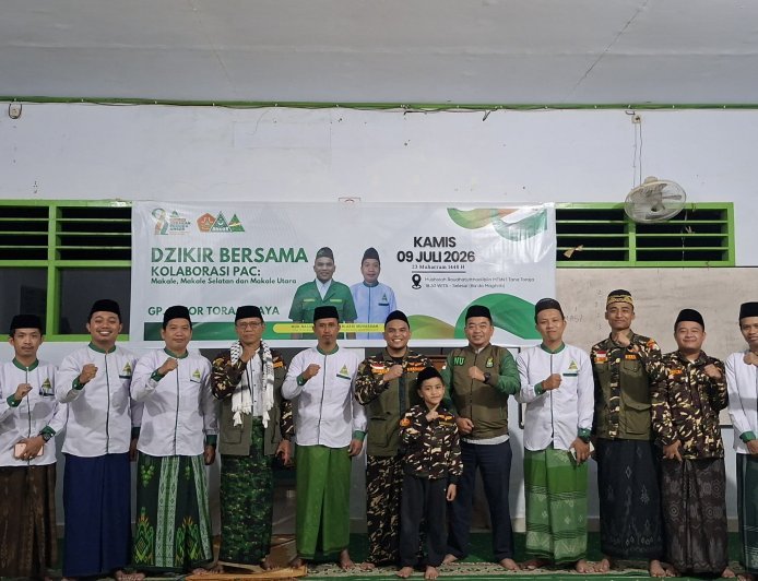 Dzikir Bersama, Tiga PAC GP Ansor Toraja Raya Rajut Silaturahmi