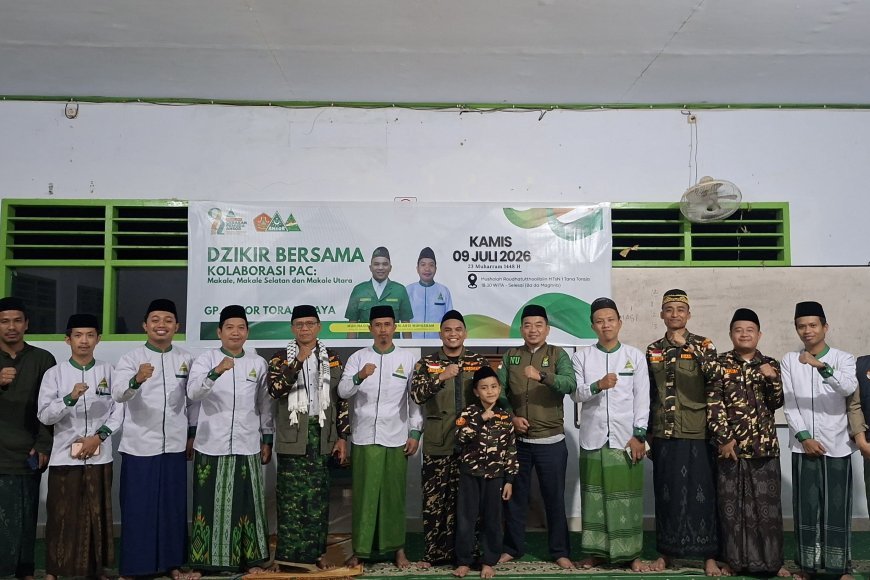 Dzikir Bersama, Tiga PAC GP Ansor Toraja Raya Rajut Silaturahmi