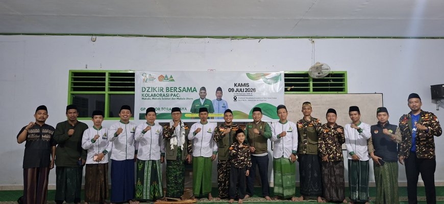 Dzikir Bersama, Tiga PAC GP Ansor Toraja Raya Rajut Silaturahmi