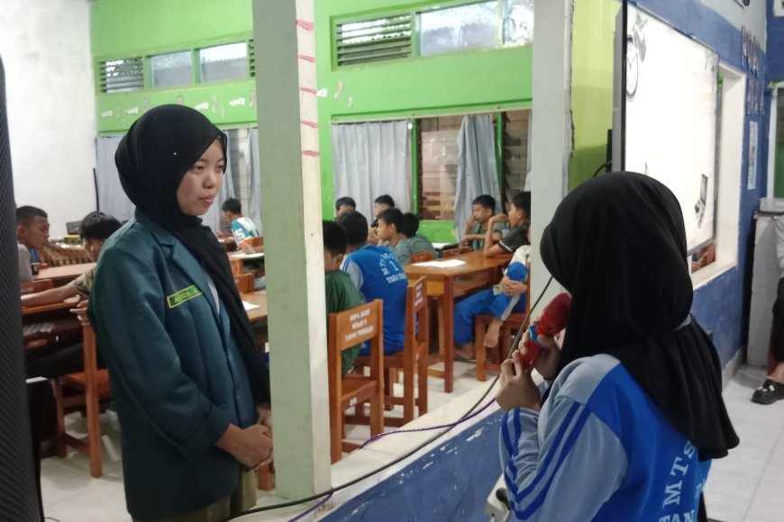 Ketua IPPNU Tana Toraja Bawakan Materi Seru Kecakapan Organisasi pada LDKSM MTsN 1 Tana Toraja