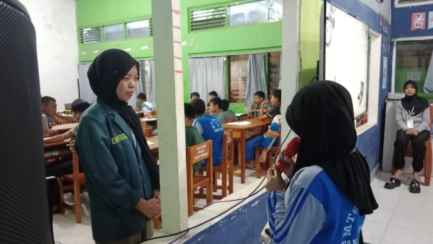 Ketua IPPNU Tana Toraja Bawakan Materi Seru Kecakapan Organisasi pada LDKSM MTsN 1 Tana Toraja